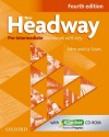 Obrázok - New Headway Fourth Edition Pre-Intermediate Workbook with Key + iChecker CD
