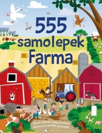 Kniha - 555 samolepek - Farma