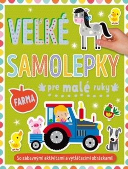 Obrázok - Farma - Veľké samolepky pre malé ruky