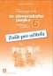 Kniha - Zošit pre učiteľa k Pomocníku zo slovenského jazyka pre 6. ročník ZŠ a 1. ročník GOŠ