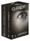 Kniha - Padesát odstínů šedi + Grey BOX