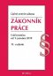 Kniha - Zákonník práce s účinnosťou od 1. januára 2019, 11. vydanie