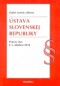 Kniha - Ústava SR. ÚZZ, právny stav k 1. októbru 2014
